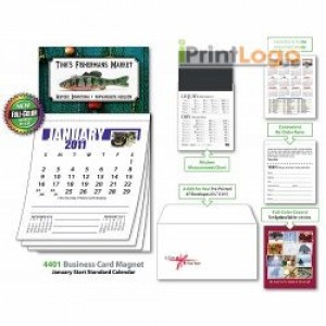 BUSINESS CARD MAGNET CALENDAR-IGT-0160